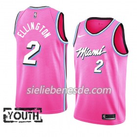 Kinder NBA Miami Heat Trikot Wayne Ellington 2 2018-19 Nike Pink Swingman